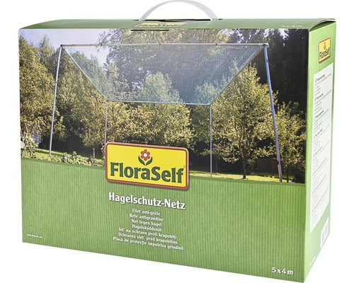 Plasa De Protectie La Grindina Floraself 5x4 M 8 Mm Verde