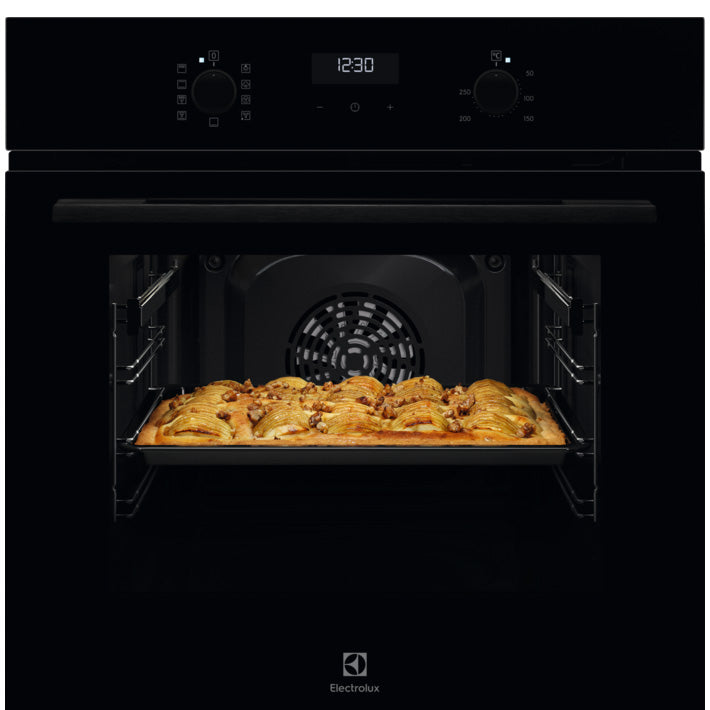 Cuptor incorporabil Electrolux EOD5H70BZ, Electric, 65 l, AquaClean, 9 functii, SteamBake, Grill, Clasa A, Negru