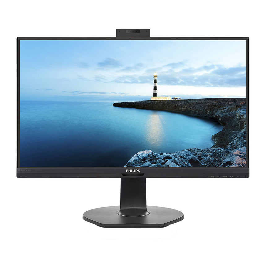 Monitor LED IPS Philips 23.8", Full HD, Display Port, Statie de andocare USB-C, Negru