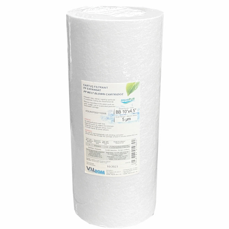 Cartus filtrant Valrom 10" BB, pp expandat 20 microni