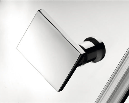 Cabina de dus rectangulara Radaway Almatea KDJ, 100x90x195 cm, colt dreapta, sticla securizata Intimato, profil crom