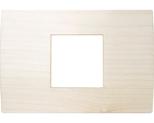 Rama Aparataje Tem Pure 2/3 Module, Nuanta Lemn Artar