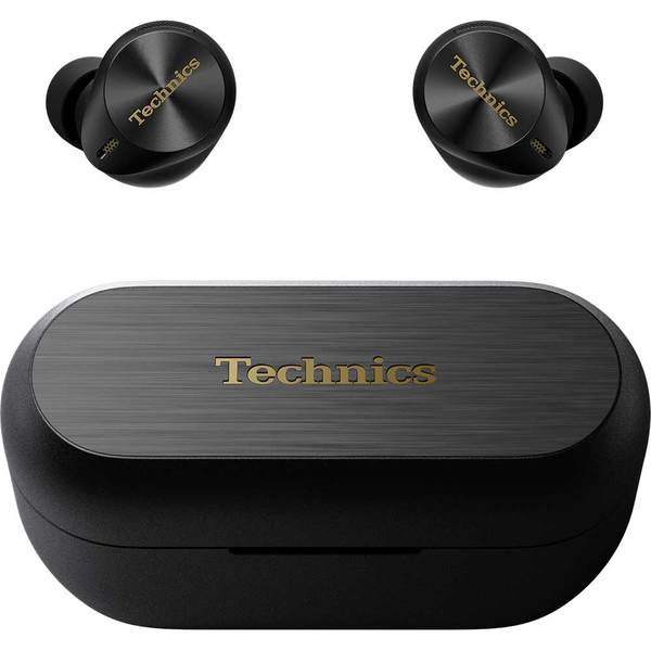 Casti In-Ear Technics EAH-AZ80E-K, True Wireless, Hybrid Noise Cancelling, Multipoint, Alexa built-in, JustMyVoice, Driver 10 mm, Negru