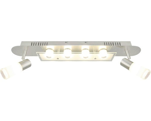 Plafoniera Cu Led Integrat Turais (2 + 4) X 3, 7w 2100 Lumeni, Satinata