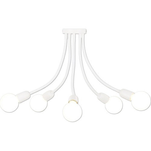 Lustra Galileo E27 max. 5x40W, alba