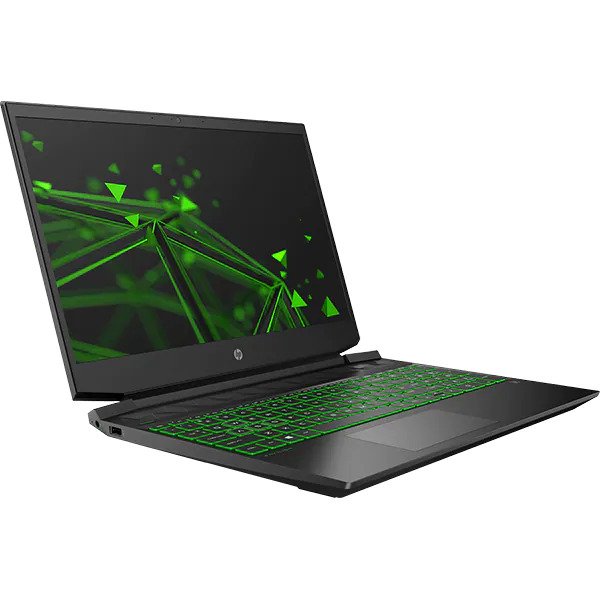 Laptop Gaming HP Pavilion 15-ec1018nq, AMD Ryzen 7 4800H pana la 4.2 GHz, 15.6" Full HD, 16GB, SSD 256GB, NVIDIA GeForce GTX 1650 4GB, Free DOS, Negru