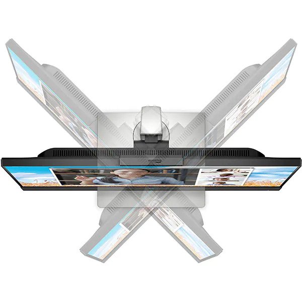 Monitor LED HP M24 Webcam, 24", Full HD, IPS, USB-C(65W), USB, HDMI, DisplayPort, 1000:1, 5ms