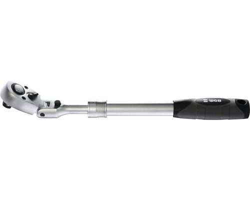 Antrenor Cu Clichet Wgb 1/4", Cu Intermediar Cardanic Si Maner Telescopic, Crom-vanadiu