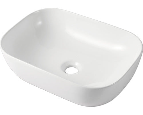 Lavoar Basano Lamia, cu Montaj pe Blat, 46,5x32 cm, Alb