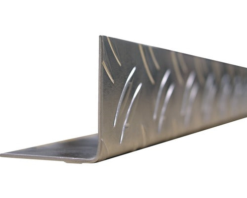 Cornier Aluminiu Alberts 23, 5x23, 5x1, 5 Mm, Striat, Lungime 2m