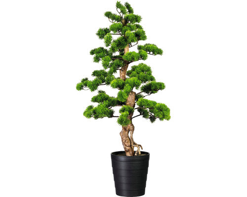 Planta Artificiala Bonsai Kiefer H 110 Cm Verde