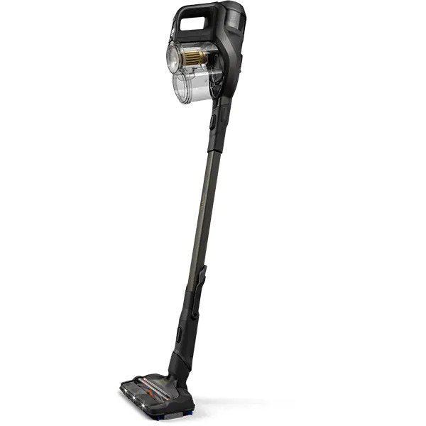 Aspirator vertical PHILIPS Aqua Plus XC8349/01, 0.6l, 25.2V, autonomie max 80 min, gri inchis