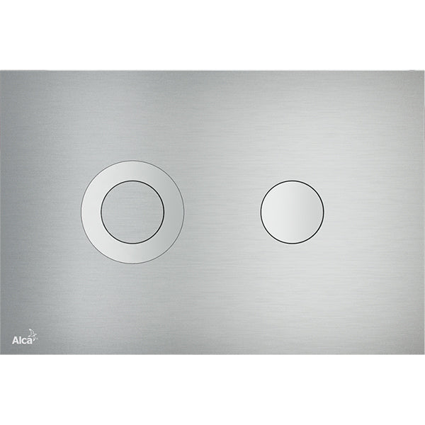 Clapeta de actionare pentru rezervor incastrat, Alca Plast, alunox-mat/lucios, TURN