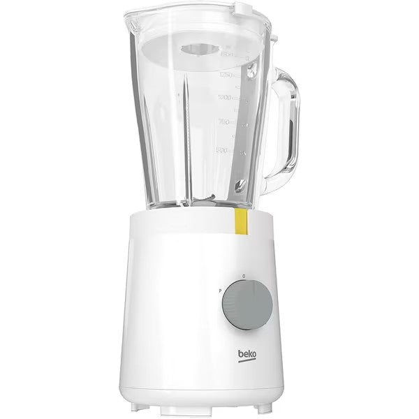 Blender Beko TBN62608W, 600 W, 1.5 L, 2 viteze, Functie zdrobire gheata, Alb