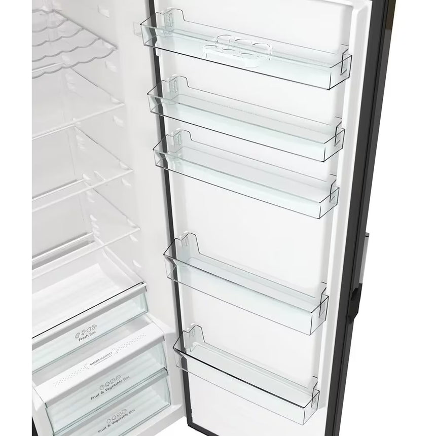Frigider cu o Usa HISENSE RL528D4EFE, No Frost, 398 l, H 185 cm, Clasa E, Negru