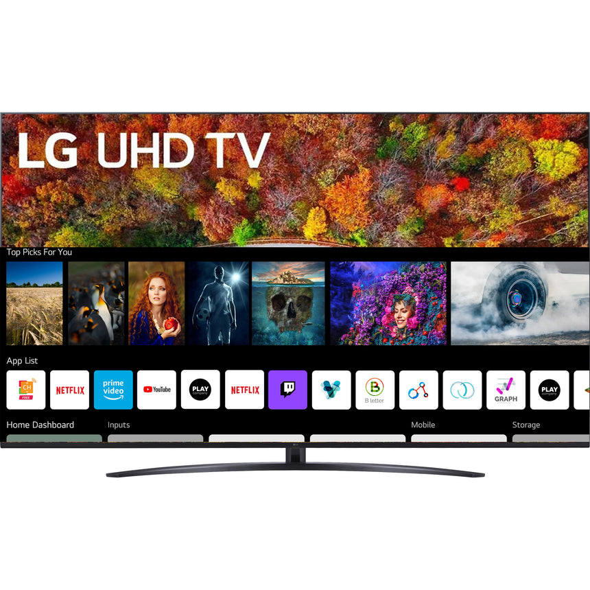 Televizor LG 55UP81003LR, 139 cm, Smart, 4K Ultra HD, LED, Clasa G