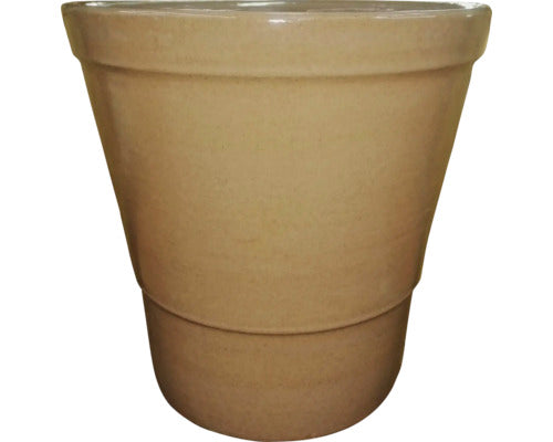 Ghiveci Lafiora Barley Ø 35 Cm H 34 Cm Ceramica Maro