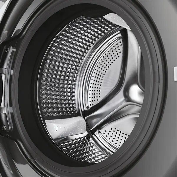 Masina de spalat rufe cu uscator Slim Haier HWD80-B14959S8U1S, 8 kg spalare, 5 kg uscare, 1400 rpm, Clasa A, Motor Direct Motion, Wi-Fi, iRefresh, ABT, Pillow Drum, Dual Spray, Antracit