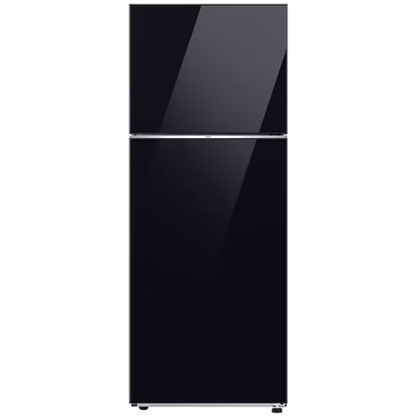 Frigider cu doua usi Samsung RT47CB662622EO, 465 l, Clasa E, No Frost, All Around Cooling, WiFi, Smart Control, Sticla Neagra