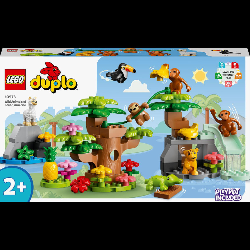 LEGO® DUPLO® - Animale salbatice din America de Sud 10973, 71 piese