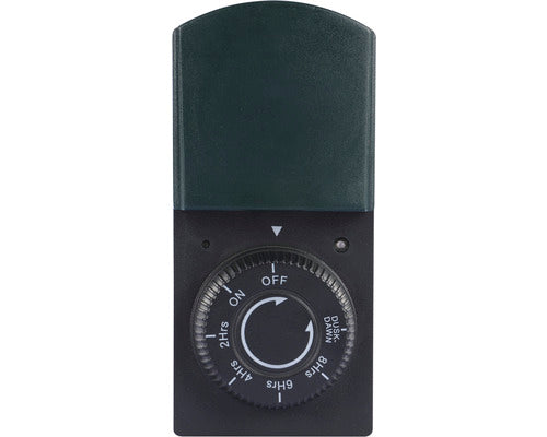 Intrerupator Programabil Mecanic 8a, Pentru Exterior Ip44, Negru