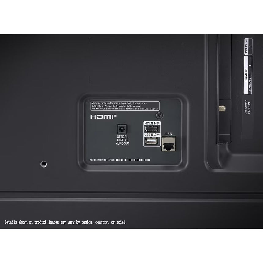 Televizor LG NanoCell 43NANO753QC, 108 cm, Smart, 4K Ultra HD, Clasa G