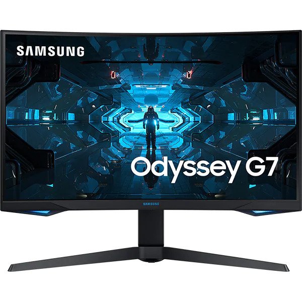 Monitor Gaming curbat LED VA SAMSUNG LC27G73TQSUXEN, 27", WQHD, Clasa G, Negru