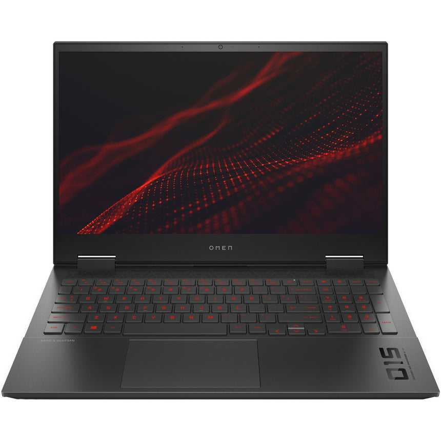 Laptop Gaming OMEN 15-en1010nq cu procesor AMD Ryzen™ 5 5600H, 15.6", Full HD, 144Hz, 16GB, 512GB SSD, nVidia GeForce RTX 3060 6GB, Free DOS, Black