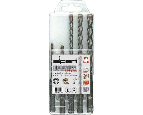 Set Burghie Zidarie Sds-plus Alpen Ø6-10 Mm, 5 Piese