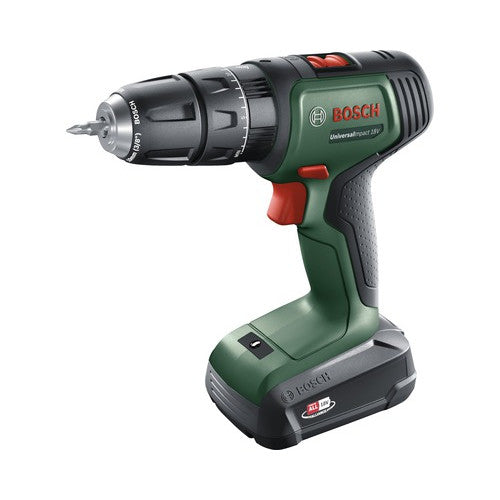 Masina de gaurit & insurubat cu percutie cu acumulator Bosch UniversalImpact 18V, 34Nm, 1 acumulator