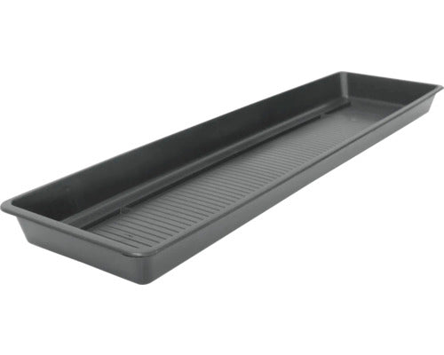Farfurie Ghiveci Lafiora Extra Flor, Plastic, L 80 Cm, Negru