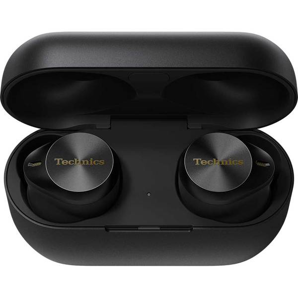 Casti In-Ear Technics EAH-AZ80E-K, True Wireless, Hybrid Noise Cancelling, Multipoint, Alexa built-in, JustMyVoice, Driver 10 mm, Negru