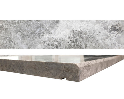 Glaf Royal Grey Marmura Gri 124x20x2 cm