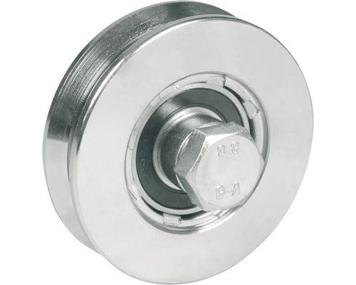Roata Poarta Culisanta Ibfm Ø80mm 20x33x(14x60) Mm, Max. 200kg, Pentru Sina „v”