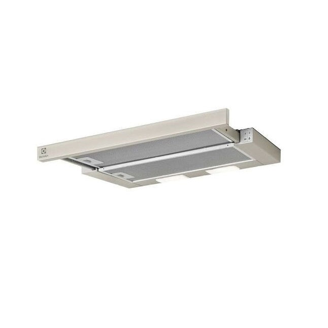 Hota telescopica incorporabila Electrolux LFP326S, Putere de absorbtie 410 mc/h, 1 motor, 60 cm, Inox