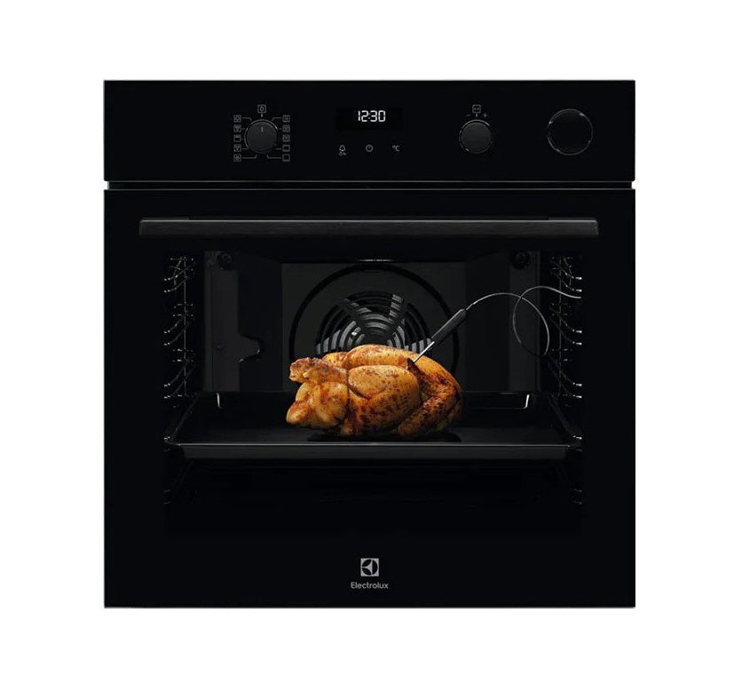 Cuptor incorporabil ELECTROLUX SteamCrisp EOC6H71Z, Electric, Gatire cu abur, 72 l, Clasa A+, Negru