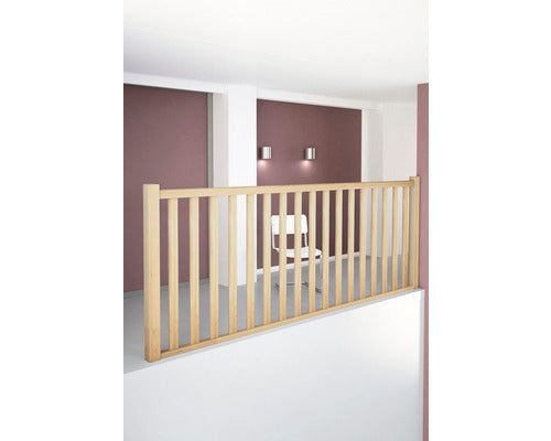 Balustrada Etaj Milan/liverpool 320x100 Cm Stejar Cu Balustri Frezati