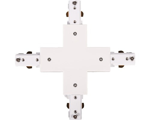 Ramificatie Tip Cruce Pentru Sina Novelite 230v Maxim 800w, Alb
