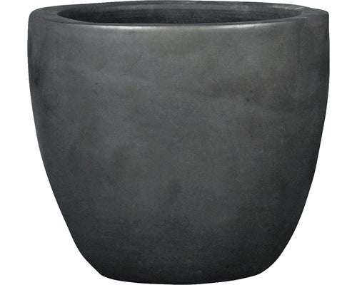 Ghiveci Ceramica Oslo Ø 30 Cm H 26 Cm Antracit