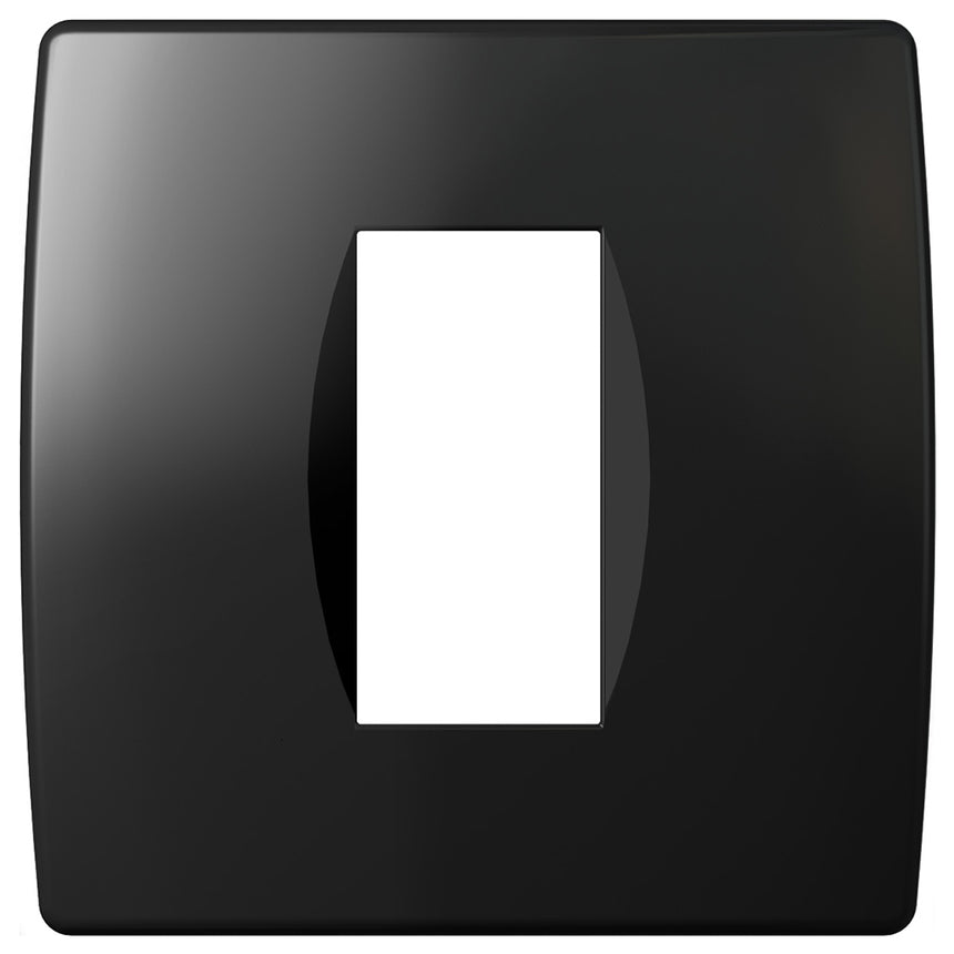 Modul rama soft TEM, 1 m, Negru