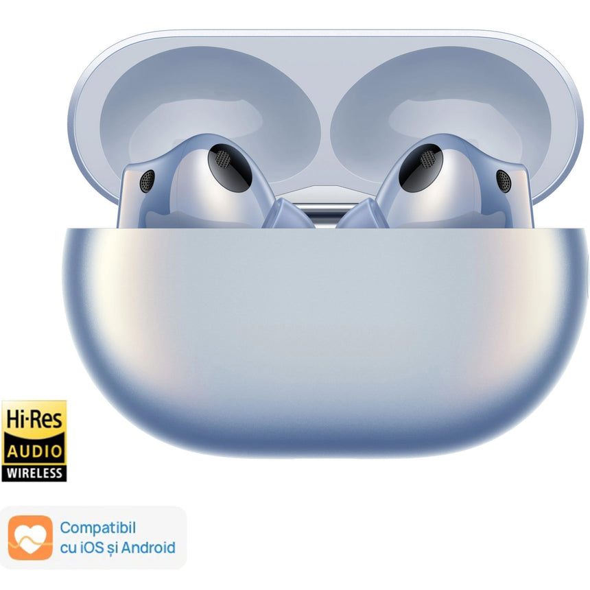 Casti wireless Huawei FreeBuds Pro 2 Silver Blue