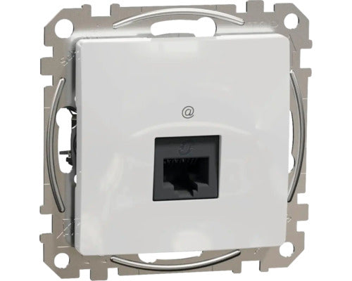Priza Date Rj45 Simpla Schneider Sedna Design Cat5e Utp A, Alb