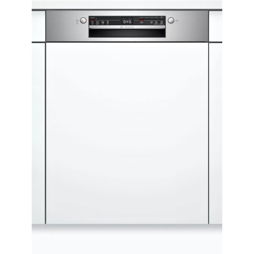 Masina de spalat vase semi-incorporabila Bosch SGI2HVS20E, 13 seturi, Clasa E, AquaStop, Rackmatic, 60 cm