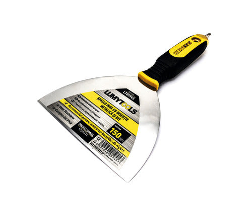 Spaclu Pentru Gipscarton Lumy Tools Profesional 150mm, Maner Cu Suport Magnetic Pentru Biti Surubelnita
