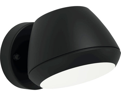 Aplica Cu Led Integrat Nivarolo 4, 6w 400 Lumeni, Pentru Exterior Ip44, Negru