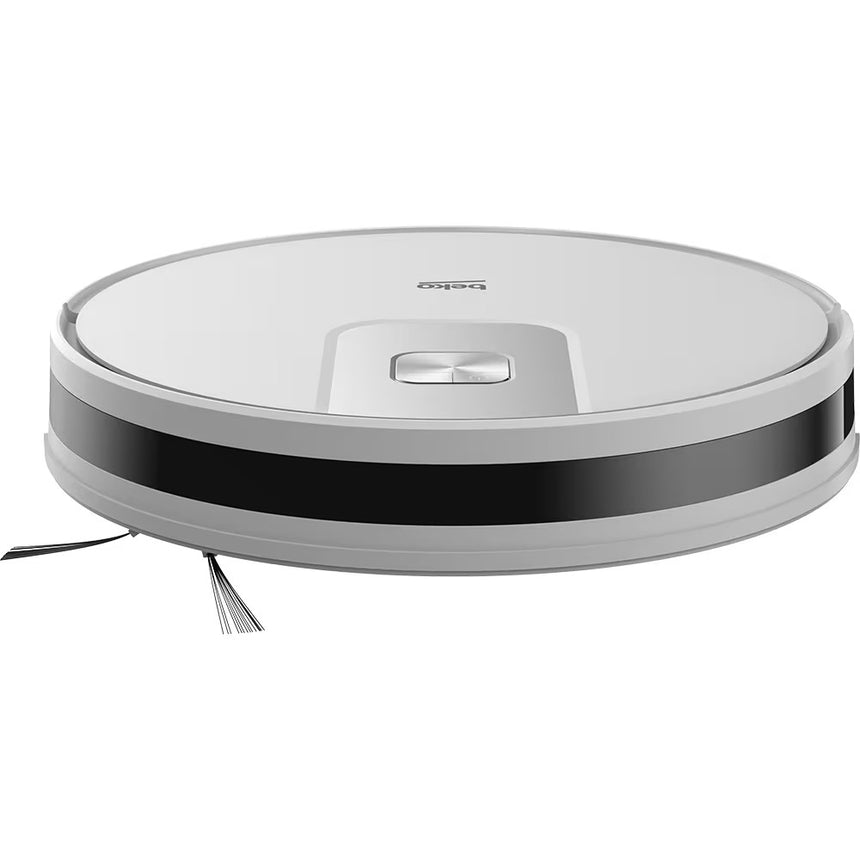 Aspirator Robot BEKO VRR60314VW, 0.4l, Autonomie Maxima 150 min, Wi-Fi, Functie Mop, Alb