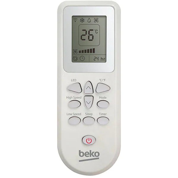 Aer conditionat portabil BEKO BP209H, 9000 BTU, A/A, Alb