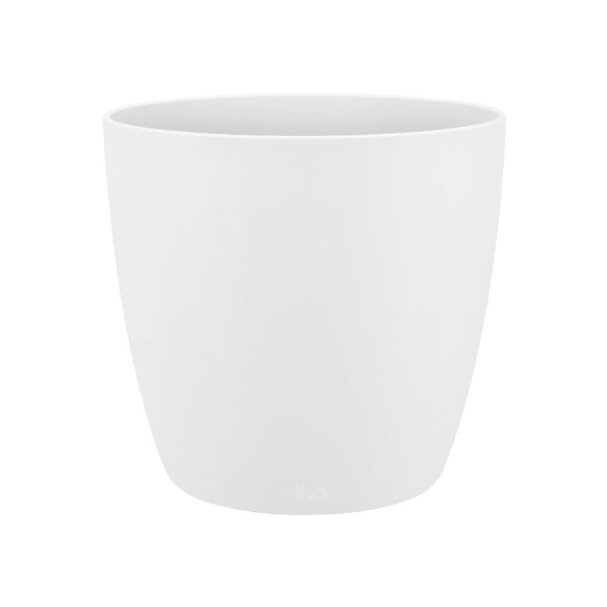 Masca de ghiveci Brussels Round pentru plante de interior cu diametrul de 16 cm alb