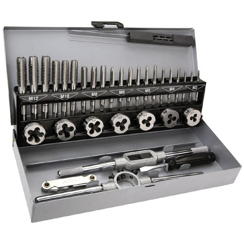Tarozi si filiere, M3-M12, 32 buc -set