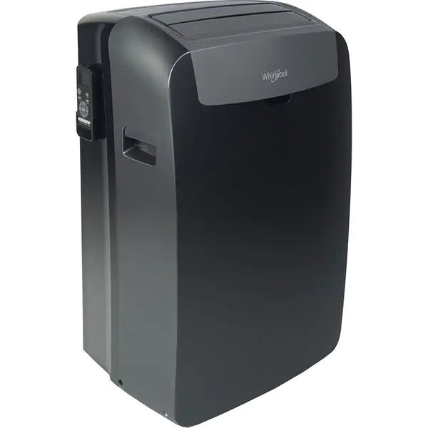 Aer conditionat portabil Whirlpool PACB212HP, 12000 BTU, A/A+, 6th Sense, negru